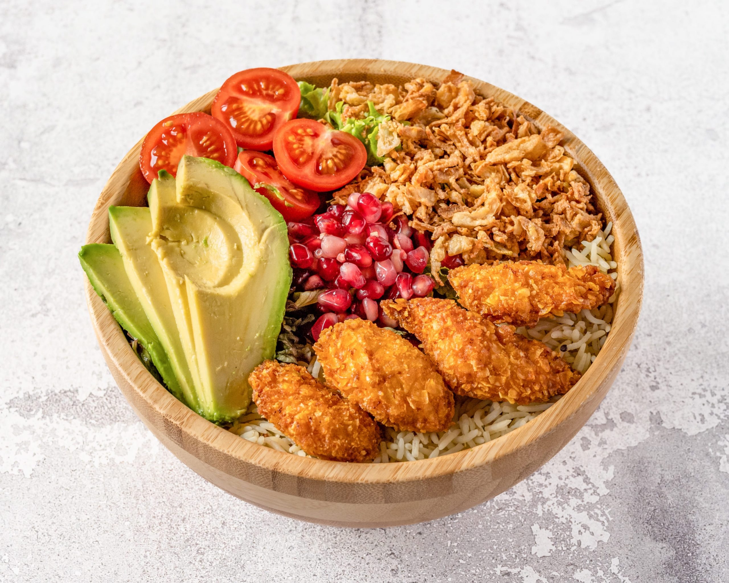 Beef_Bun_CrunchyChickenAvacadoBowl_5